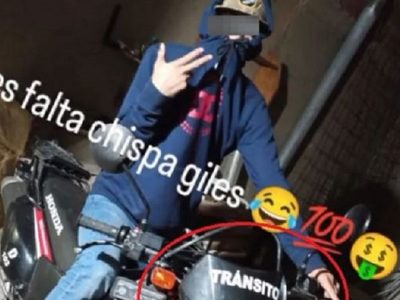 Policía recuperó la moto robada con violencia a una agente municipal de Tránsito