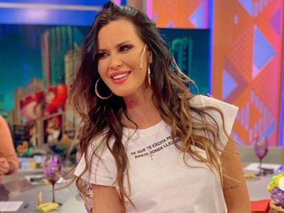 Natalie Weber pasó una tarde en familia al aire libre, en medio de la cuarentena