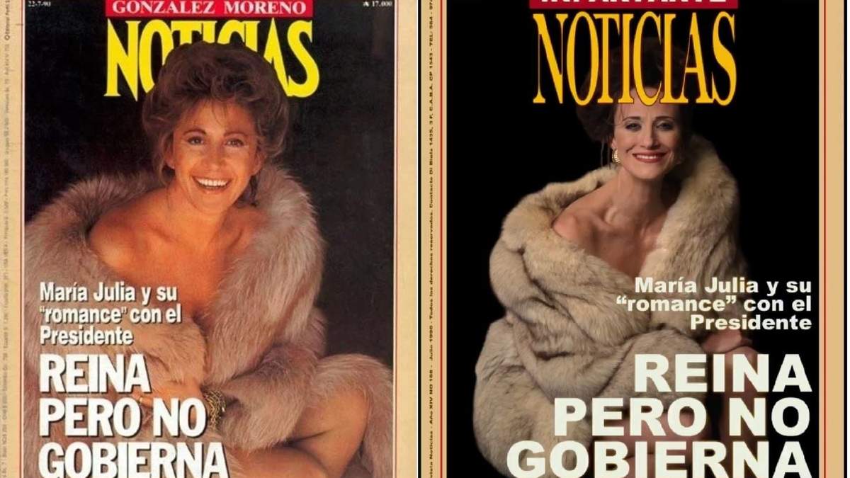 La historia detrás de la icónica tapa de María Julia Alsogaray y su relación con Mendoza