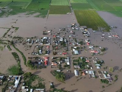 Comunidades enteras y fraccionamientos bajo el agua en Durango por las lluvias
