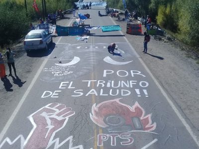 Esenciales en lucha: este mediodía levantan el corte en Villa La Angostura