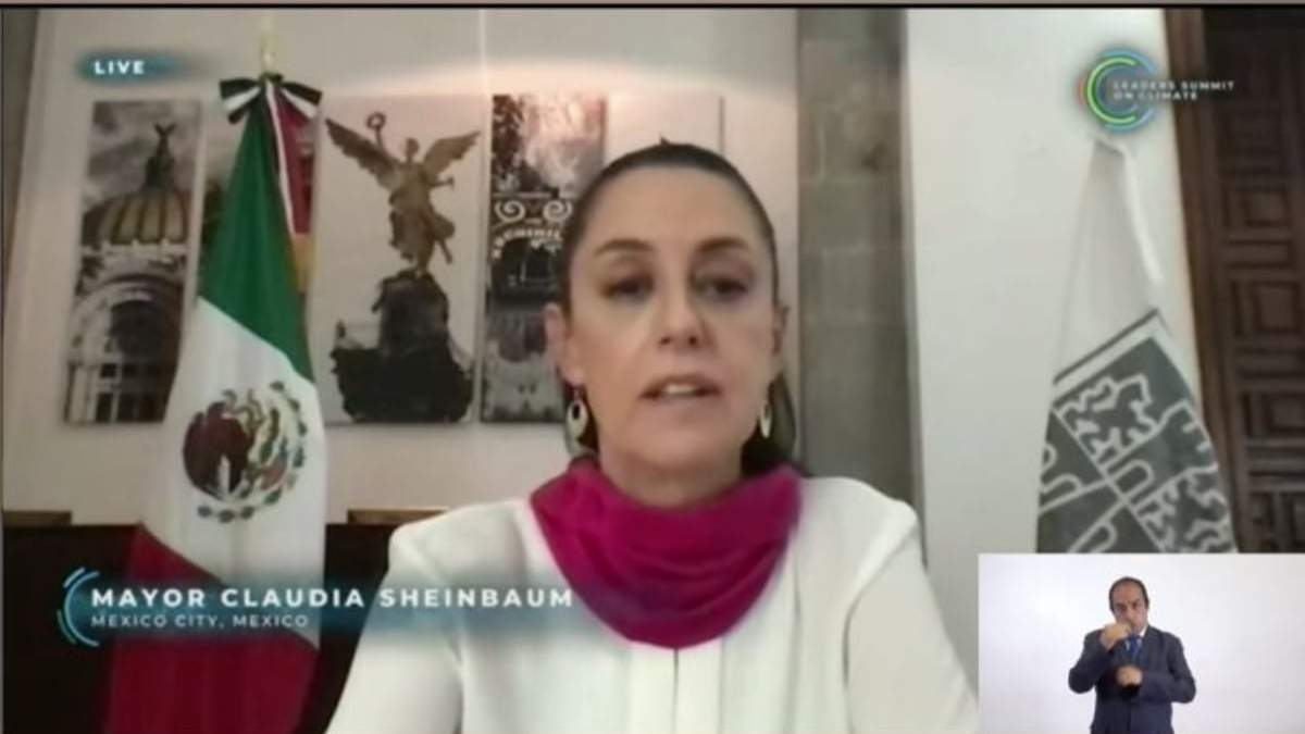 Intervención de Claudia Sheinbaum en la Cumbre de Líderes sobre el Clima 2021