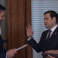 EU promoverá "la paz a través de la fuerza": Marco Rubio al jurar como nuevo secretario de Estado