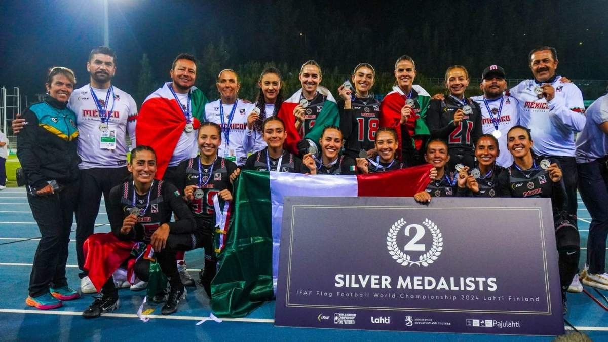 Selección nacional de tochito. Medalla de plata en mundial