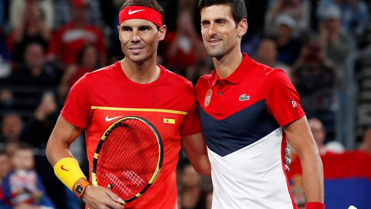 Nadal vs Djokovic. Fuente (Instagram)