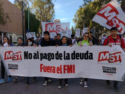 Movimientos de izquierda marcharán en Neuquén en contra de las últimas medidas del Gobierno