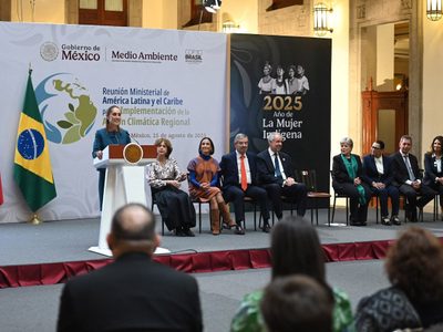 México pide a ministros latinoamericanos y caribeños apoyo total a Brasil en la COP30