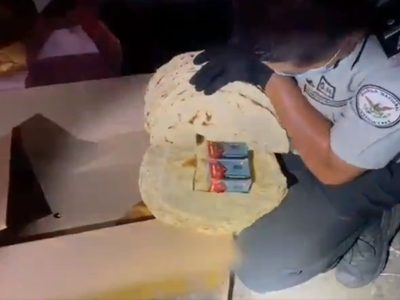 Hallan 400 cartuchos útiles ocultos en tlayudas y pan artesanal