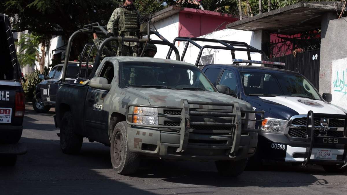 Militares y policías de Morelos