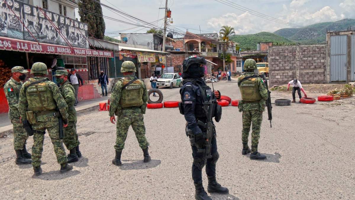Militares en sustitución de policías estatales