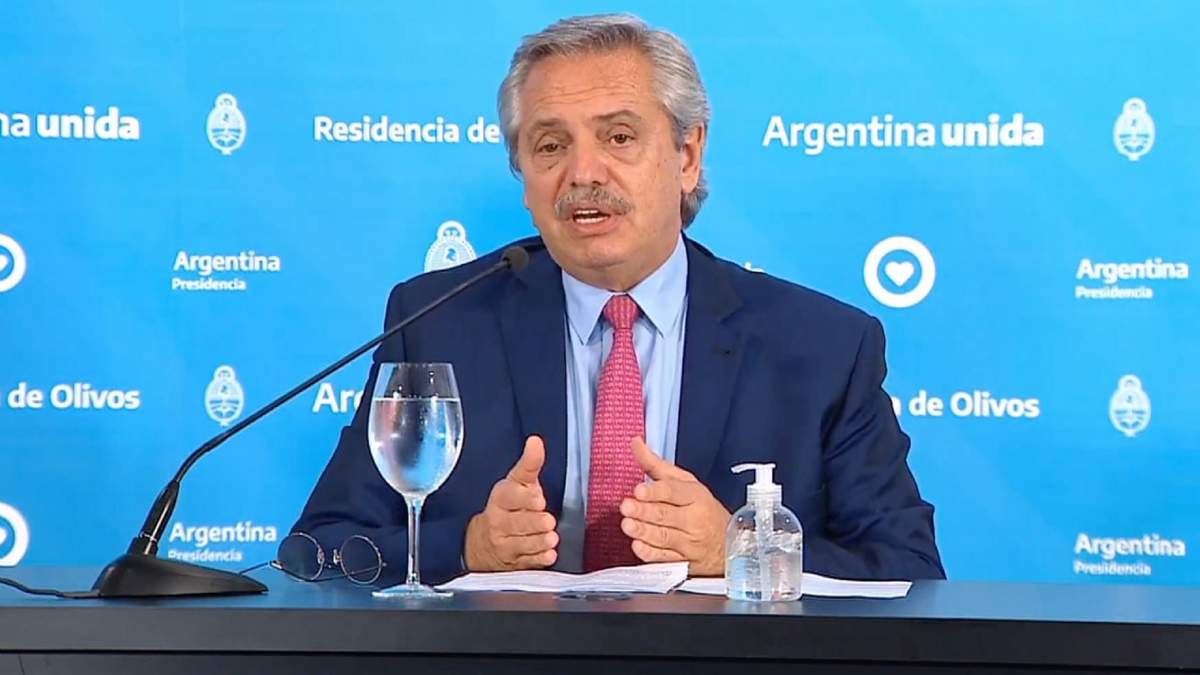 Alberto Fernández, presidente de la Nación. Fuente: (Twitter)