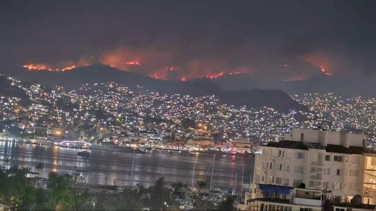 Incendios en Acapulco