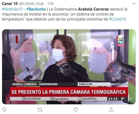 Arabela Carreras en Bariloche