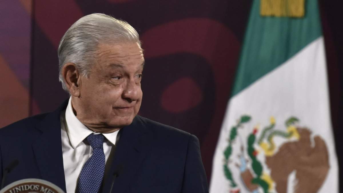 López Obrador en una mañanera