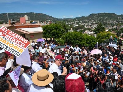 Ebrard inicia gira nacional y asegura que su movimiento “rebasa” a Morena