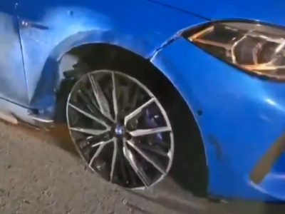 Delincuentes usan ponchallantas para realizar un asalto múltiple en la Puebla-Atlixco