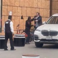 Captan pelea entre policía y automovilista en Polanco (Video)