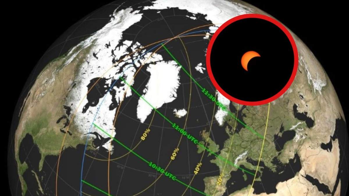 El eclipse solar parcial de 2025 cubrirá parte del Sol en distintos puntos del hemisferio norte.