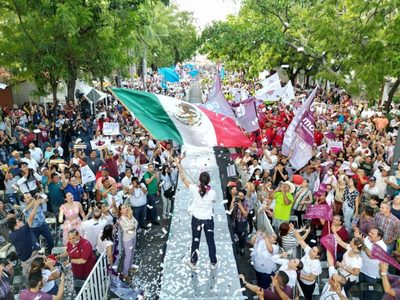 Sheinbaum omite el tema de la inseguridad en su visita a Colima, una de las ciudades más violentas