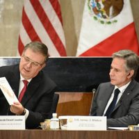 Ebrard defiende a Guardia Nacional y Blinken descarta preocupación de EU por la militarización