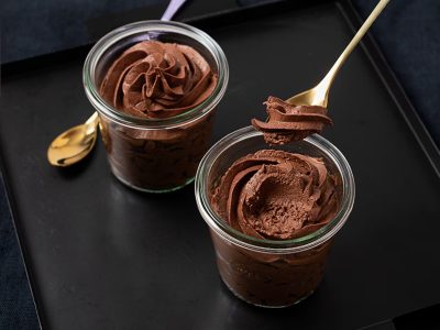 Mousse de chocolate con 2 ingredientes y uno de ellos no te lo vas a imaginar nunca: animate a probarla