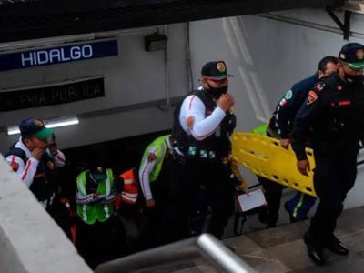 Confirman que exnovio empujó a Celia a las vías y luego se lanzó en el Metro Hidalgo