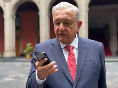 "Al parecer no fue tan fuerte el temblor": AMLO