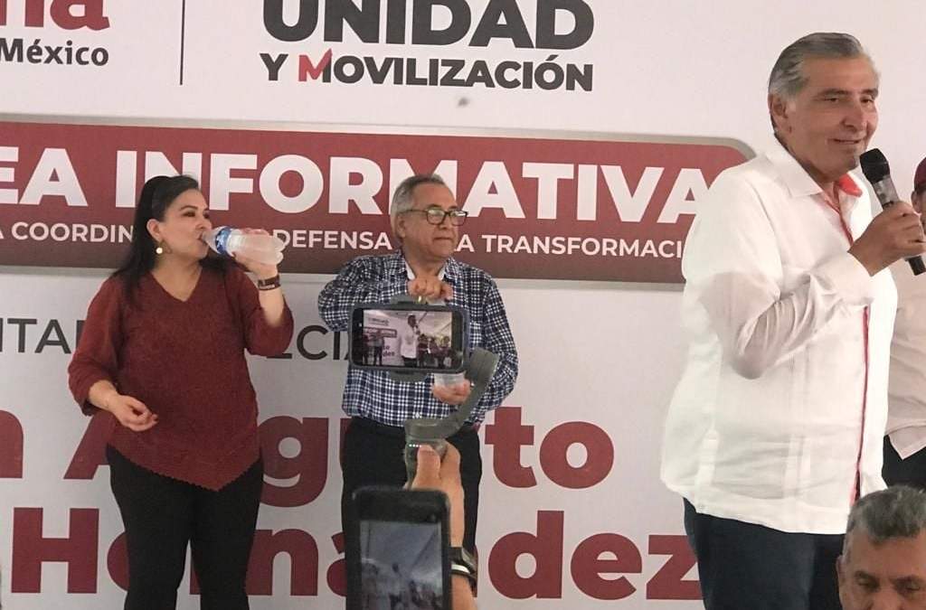 Adán Augusto en Sinaloa