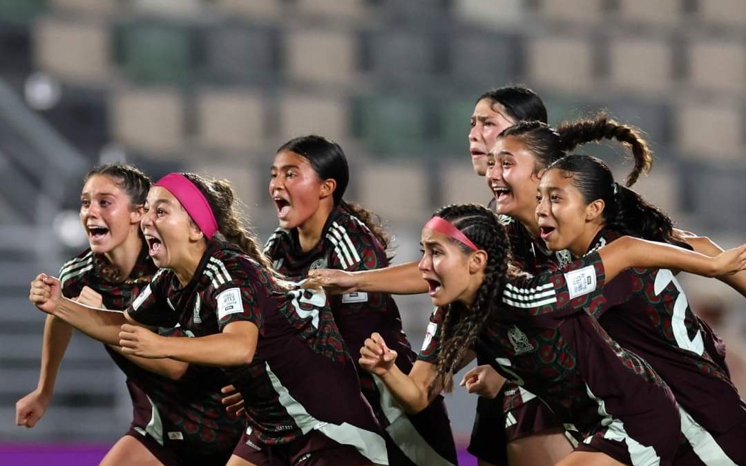 Selección Mexicana femenil de futbol Sub-17 avanza a semifinales de Copa del Mundo