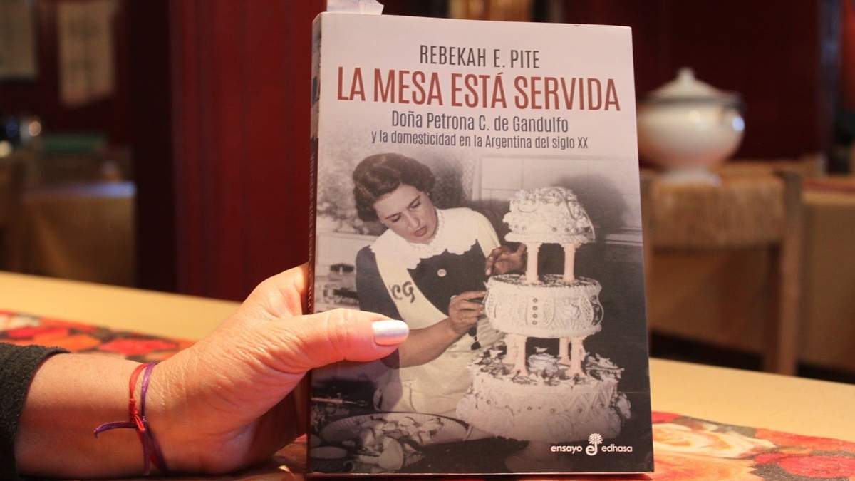 Doña Petrona, con la mirada de una norteamerican. Fuente: (Twitter)