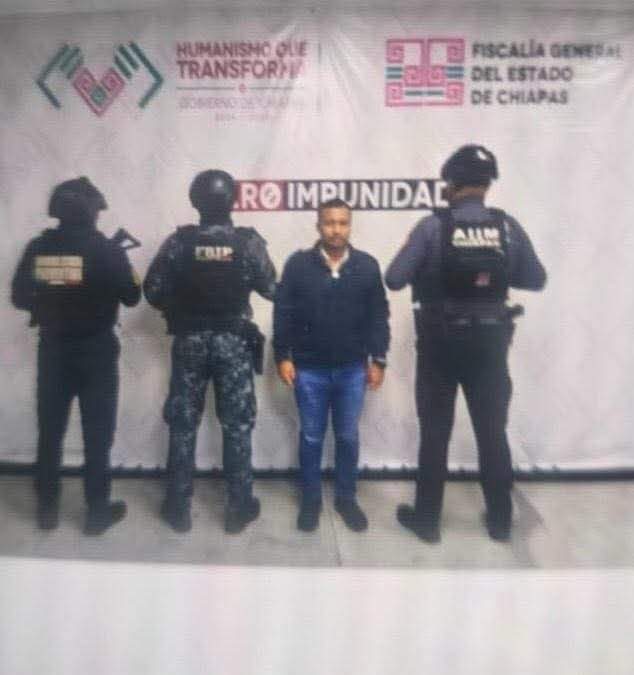 Detienen al alcalde morenista de Cintalapa por presunta corrupción y nexos criminales