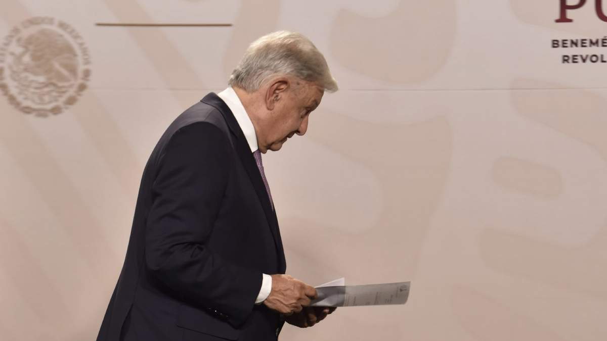 El presidente en Palacio Nacional