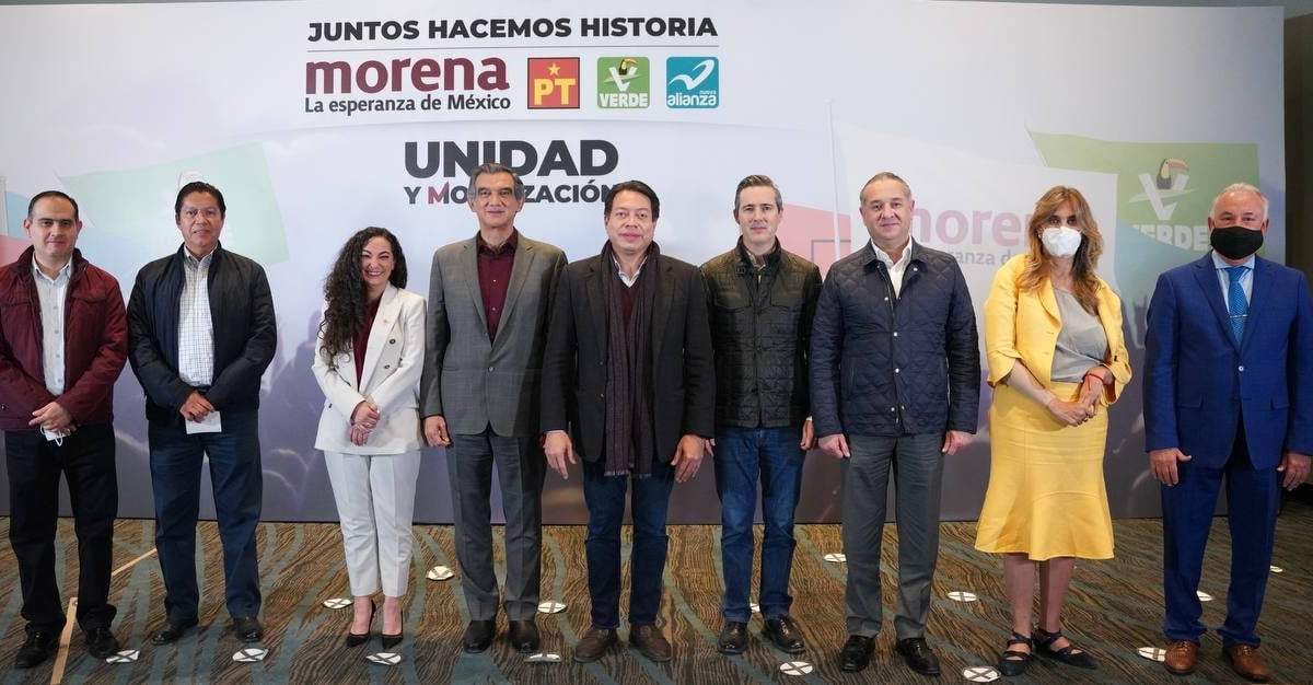 Anuncio de los mejores perfiles de Morena rumbo al 2022
