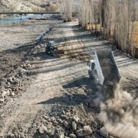 Ejército y Vialidad intensifican la remediación del tramo dañado de la ruta 43 en Chos Malal
