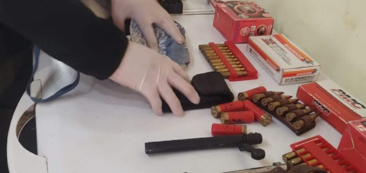 Gran cantidad de municiones secuestradas en General Roca. Fuente: (Policía de Río Negro)