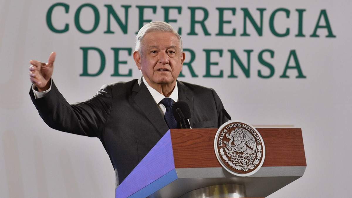 El presidente López Obrador