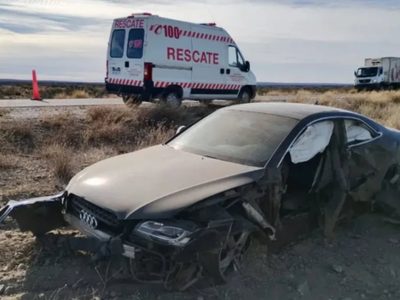 Triple choque en la Ruta 237: un Audi, una Ford Ranger y un camión se estrellaron a 40 km de Piedra del Águila