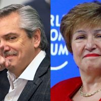 ¡Una buena! La titular del FMI quedó muy conforme luego de su charla con Alberto Fernández