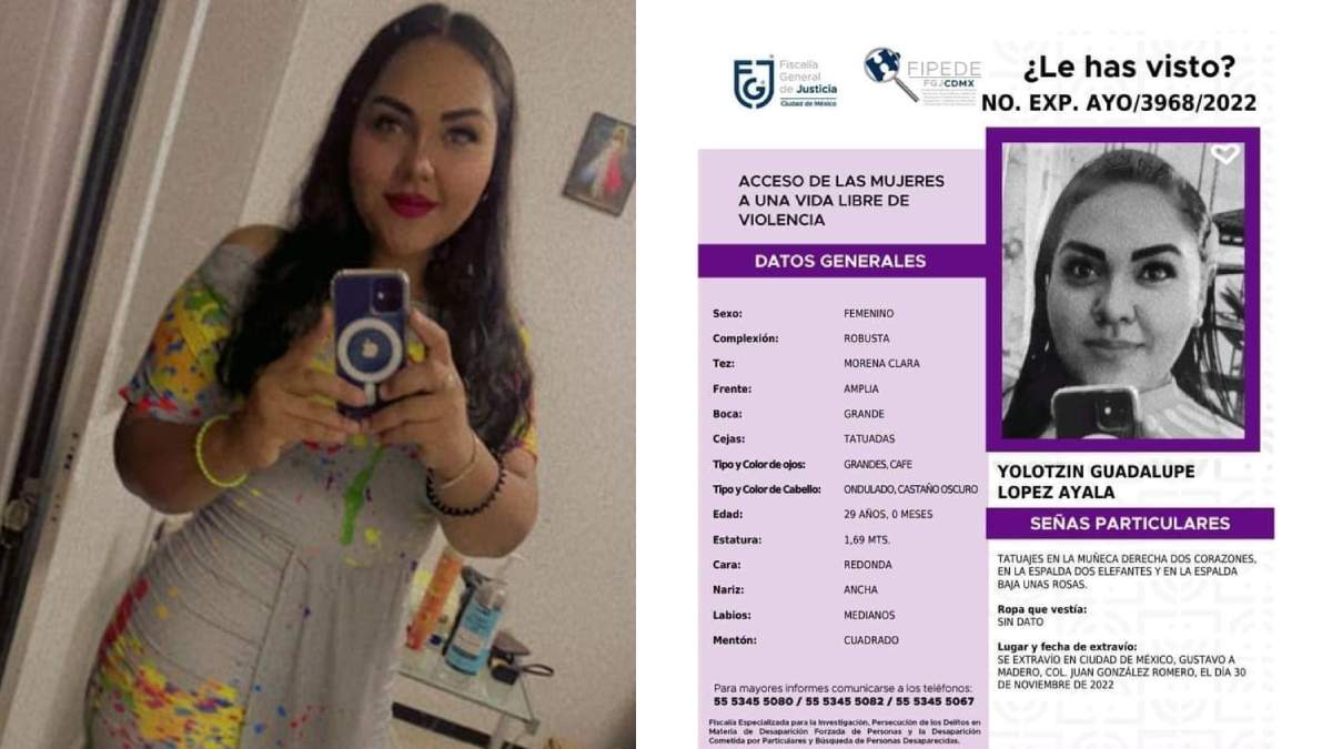 La enfermera de 29 años, Yolotzin Guadalupe López Ayala