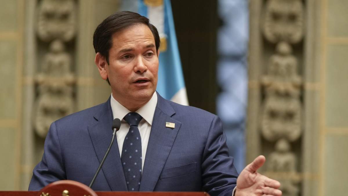 El secretario de Estado Marco Rubio