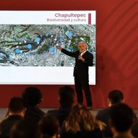 AMLO anuncia proyecto cultural y de ampliación del Bosque de Chapultepec