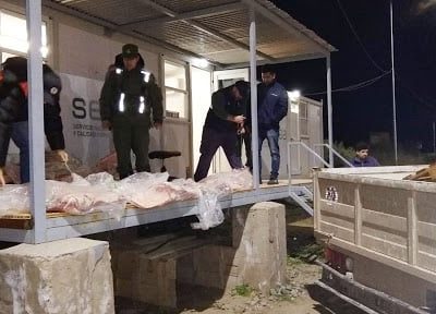 "En Puente Dique": ¿Gendarmería robó carne decomisada en Río Negro?