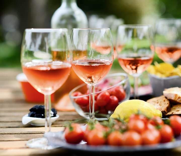 Vinos Rosados. Fuente: (Twitter)
