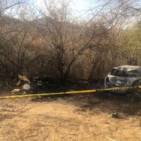 Hallan calcinado a supuesto policía en Jalisco