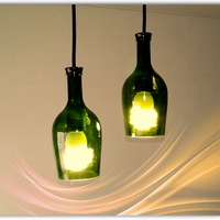 Si tenés botellas de vidrio vacías, guardalas y creá esto tan simple para iluminar tu casa de forma artesanal