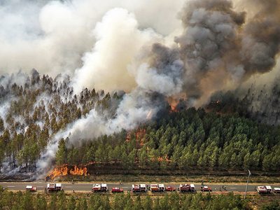 Los incendios no paran en Francia: los bomberos miran al cielo y esperan la lluvia