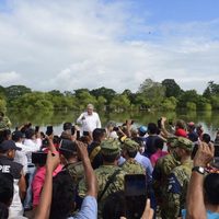 Se gastará “lo que se necesite” para la reconstrucción, dice AMLO en Tabasco