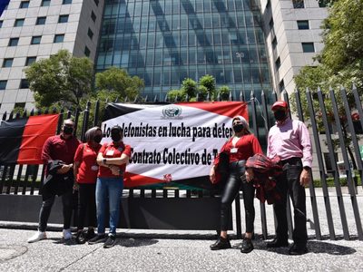 Secretaría del Trabajo confía en que mañana se levante la huelga en Telmex
