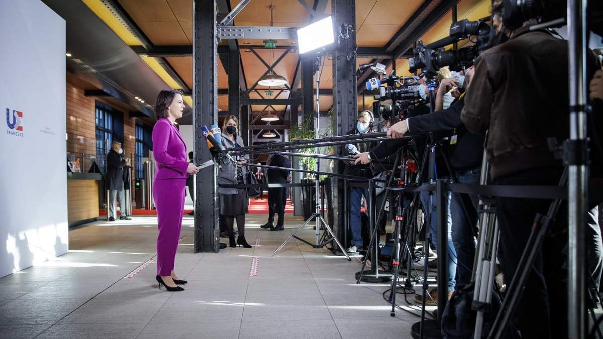 La ministra de Exteriores alemana, Annalena Baerbock