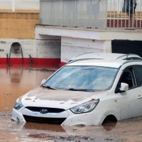 Lluvias torrenciales transforman las calles de España en ríos